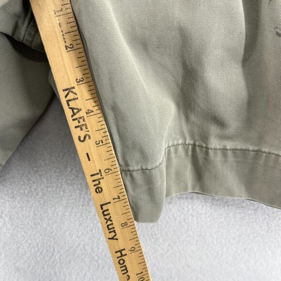 POLO RALPH LAUREN Shorts Mens 35 Military 8" Double Pleat Chino Belted Made USA - Picture 13 of 14